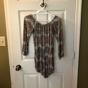 Pacsun off the shoulder romper